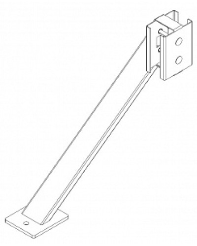 Упор PERCo-MB-16.9 в Санкт-Петербурге Дополнительное оборудование для СКУД Pintop.ru