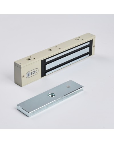 R-Lock RL-EM280-L0G - Электромагнитный замкок, 280кг, DC12/24B, цвет серый, RAL7032 (галечный серый) в Санкт-Петербурге Электромагнитные замки Pintop.ru