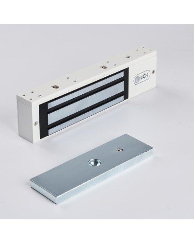 R-Lock RL-EM350-L0W - Электромагнитный замкок, 350кг, DC12/24B, цвет белый, RAL9016(белый) в Санкт-Петербурге Электромагнитные замки Pintop.ru