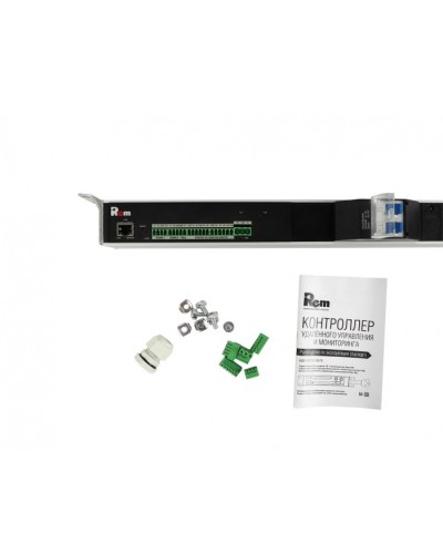 Блок силовых розеток с контроллером REM R-MC1-32-4x3C13-4x2C19-A-1820-K в Санкт-Петербурге Блоки розеток Pintop.ru