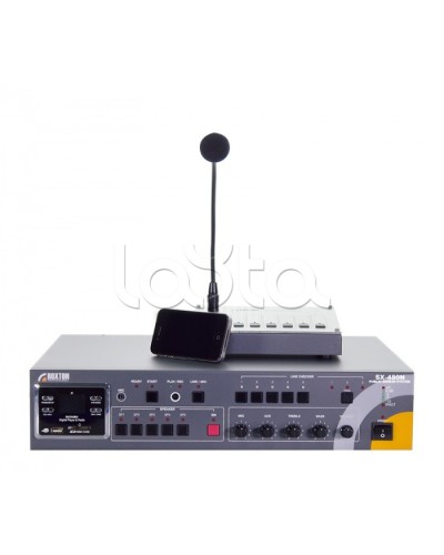 Система оповещения комбинированная 480Вт ROXTON SX-480N в Санкт-Петербурге Система оповещения и трансляции Roxton Pintop.ru