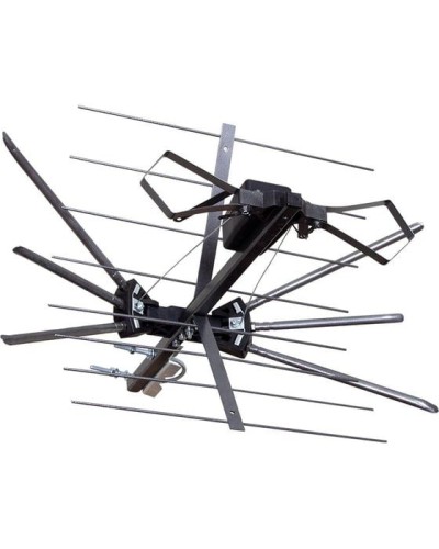 Антенна ТВ наружная АКТИВНАЯ для аналогового и цифрового ТВ REXANT (34-0401) в Санкт-Петербурге Системы видеонаблюдения Pintop.ru