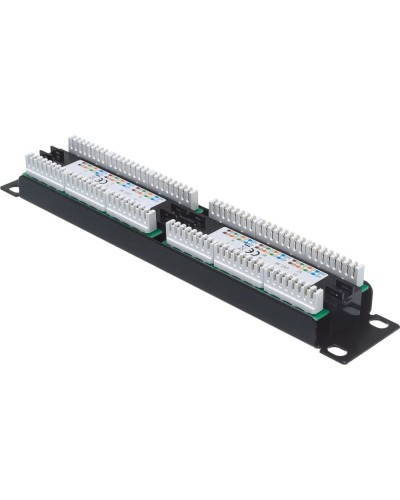 Панель коммутационная 10, 1U, 12 портов UTP, RJ-45, CAT 5e REXANT 04-0025 в Санкт-Петербурге Патч панель Pintop.ru