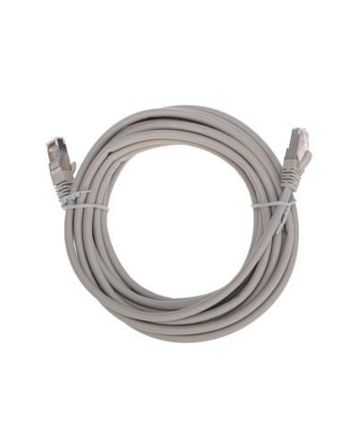 Патч-корд F/UTP, CAT 5e, RJ45-RJ45, 26AWG, LSZH, серый, 5м REXANT 02-0110-5 в Санкт-Петербурге Патчкорды (медные) Pintop.ru