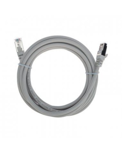 Патч-корд F/UTP, CAT 6, RJ45-RJ45, 26AWG, LSZH, серый, 3м REXANT 02-0210-3 в Санкт-Петербурге Патчкорды (медные) Pintop.ru