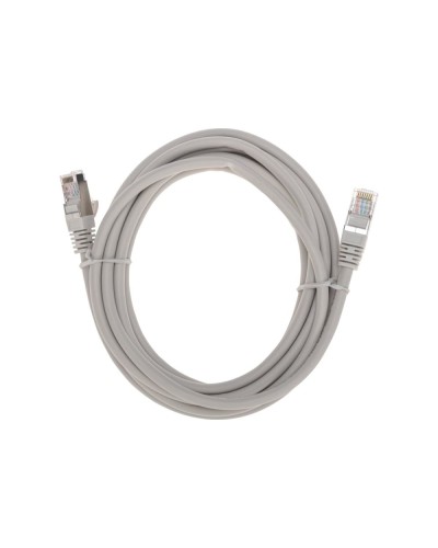 Патч-корд S/FTP, CAT 6A (10G), RJ45-RJ45, 28AWG, LSZH, серый, 3м REXANT 02-0390-3 в Санкт-Петербурге Патчкорды (медные) Pintop.ru