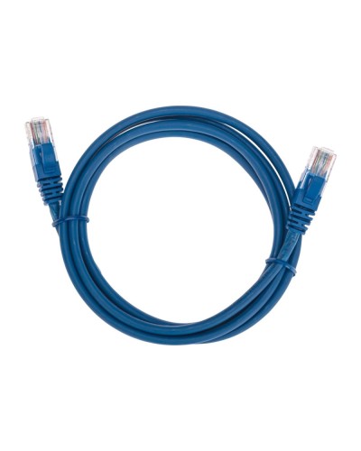 Патч-корд U/UTP, CAT 5e, RJ45-RJ45, 26AWG, LSZH, синий, 1,5м REXANT 02-0104-105 в Санкт-Петербурге Патчкорды (медные) Pintop.ru