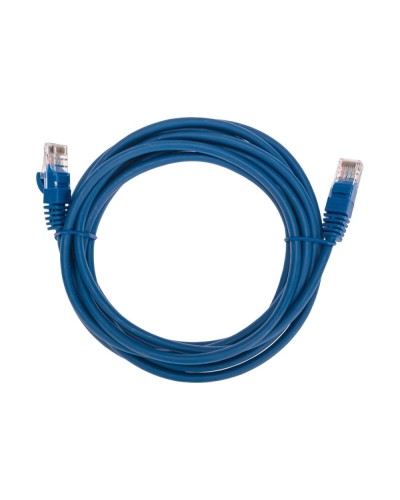 Патч-корд U/UTP, CAT 5e, RJ45-RJ45, 26AWG, LSZH, синий, 3м REXANT 02-0104-3 в Санкт-Петербурге Патчкорды (медные) Pintop.ru