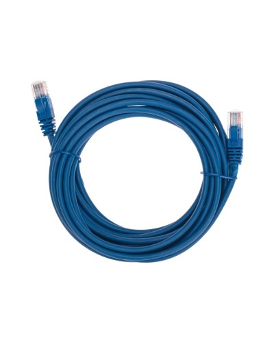 Патч-корд U/UTP, CAT 5e, RJ45-RJ45, 26AWG, LSZH, синий, 5м REXANT 02-0104-5 в Санкт-Петербурге Патчкорды (медные) Pintop.ru