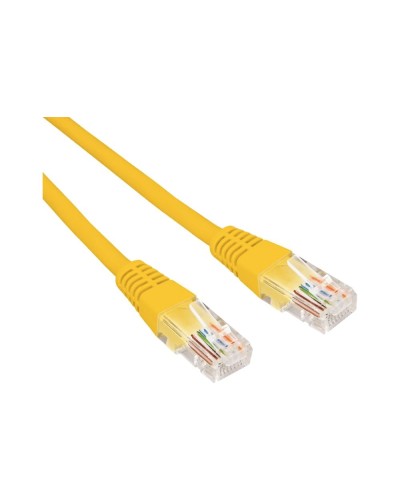 Патч-корд U/UTP, CAT 6, RJ45-RJ45, 26AWG, LSZH, желтый, 0,3м REXANT 02-0295-03 в Санкт-Петербурге Патчкорды (медные) Pintop.ru