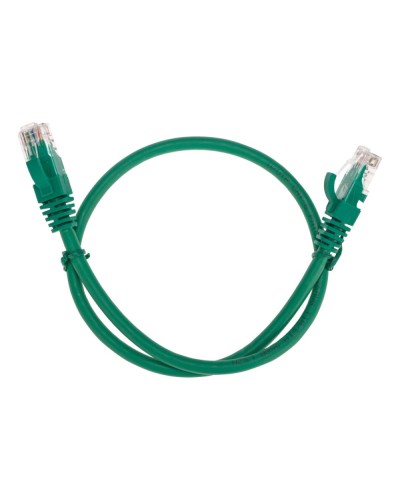 Патч-корд U/UTP, CAT 6, RJ45-RJ45, 26AWG, LSZH, зеленый, 0,5м REXANT 02-0296-05 в Санкт-Петербурге Патчкорды (медные) Pintop.ru
