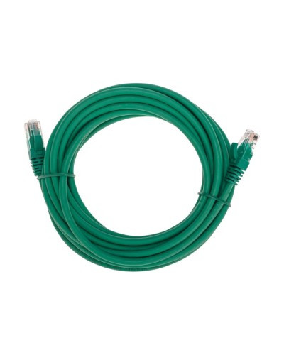 Патч-корд U/UTP, CAT 6, RJ45-RJ45, 26AWG, LSZH, зеленый, 5м REXANT 02-0296-5 в Санкт-Петербурге Патчкорды (медные) Pintop.ru