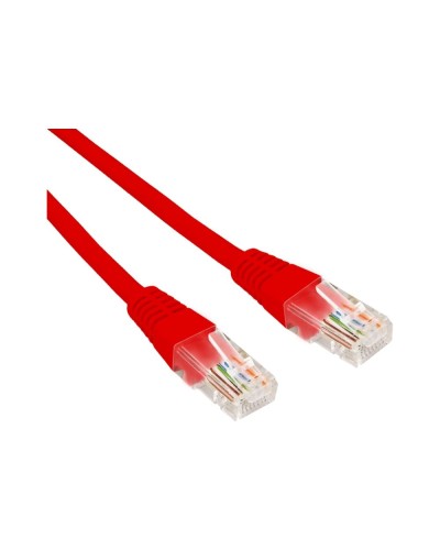 Патч-корд U/UTP, CAT 6, RJ45-RJ45, 26AWG, LSZH, красный, 0,3м REXANT 02-0293-03 в Санкт-Петербурге Патчкорды (медные) Pintop.ru