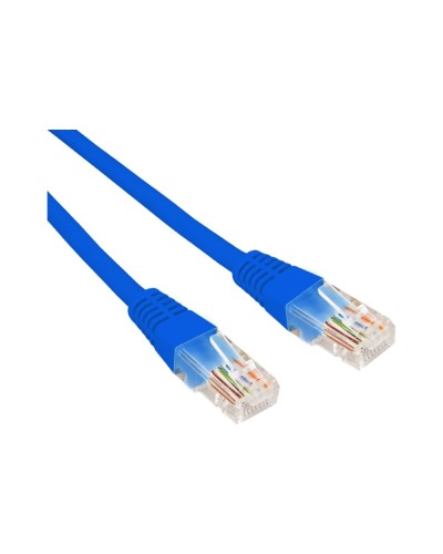 Патч-корд U/UTP, CAT 6, RJ45-RJ45, 26AWG, LSZH, синий, 0,3м REXANT 02-0294-03 в Санкт-Петербурге Патчкорды (медные) Pintop.ru