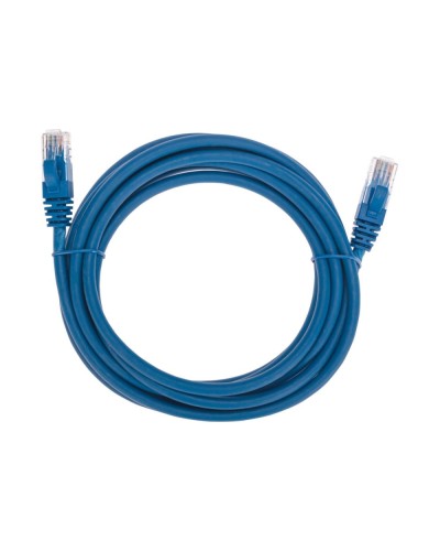 Патч-корд U/UTP, CAT 6, RJ45-RJ45, 26AWG, LSZH, синий, 3м REXANT 02-0294-3 в Санкт-Петербурге Патчкорды (медные) Pintop.ru