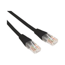 Патч-корд U/UTP, CAT 6, RJ45-RJ45, 26AWG, LSZH, черный, 0,3м REXANT 02-0292-03