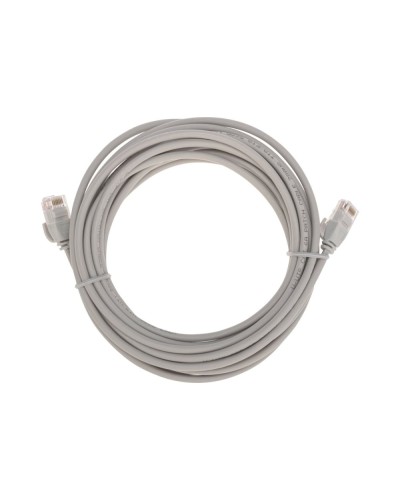 Патч-корд U/UTP, CAT 6A (10G), RJ45-RJ45, 28AWG, LSZH, серый, 5м REXANT 02-0380-5 в Санкт-Петербурге Патчкорды (медные) Pintop.ru