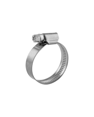 Хомут червячный 12-20/9-0,6мм, нержавеющая сталь W2, (50 шт/уп) REXANT 07-0712 в Санкт-Петербурге Стяжки-хомуты Pintop.ru