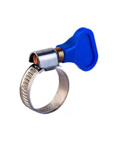 Хомут червячный 20-32/9-0,7мм, с ключом, нержавеющая сталь W2, (50 шт/уп) REXANT 07-0720-1 в Санкт-Петербурге Стяжки-хомуты Pintop.ru