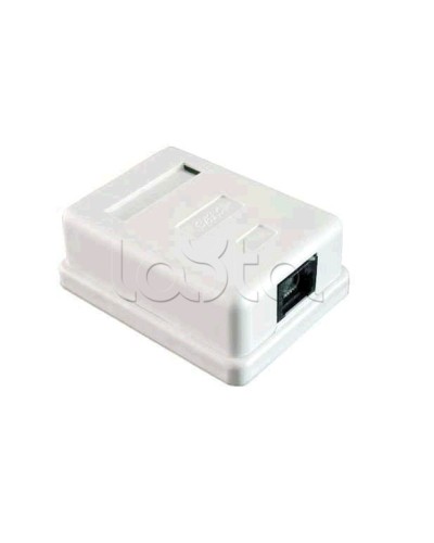 Розетка компьютерная 1xRJ-45 CAT5e экран (10шт/уп) REXANT 03-0122 в Санкт-Петербурге Коннекторы Pintop.ru