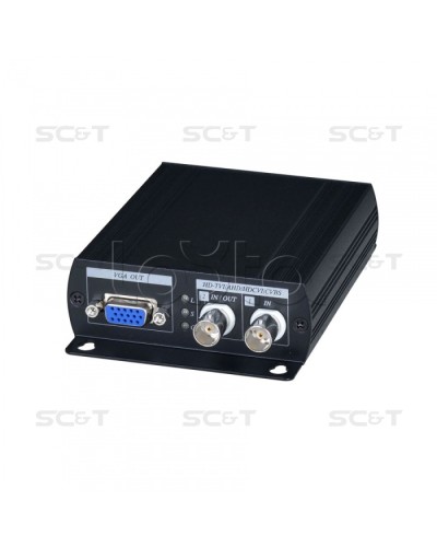 Преобразователь-разветвитель AHD/HDCVI/HDTVI в HDMI/VGA/CVBS SC&T AD001HD4 в Санкт-Петербурге Видеоусилители, Модуляторы, Делители Pintop.ru