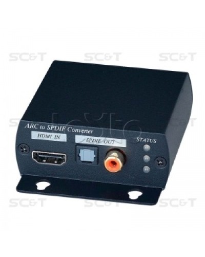 Преобразователь цифрового аудио из HDMI сигнала SC&T ARC01 в Санкт-Петербурге Видеоусилители, Модуляторы, Делители Pintop.ru