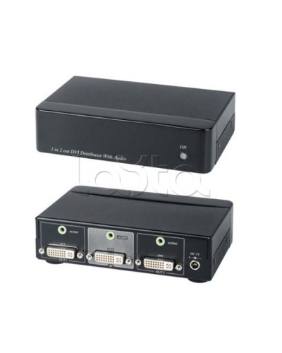 Усилитель-разветвитель DVI и аудио сигнала SC&T DD02A в Санкт-Петербурге Видеоусилители, Модуляторы, Делители Pintop.ru