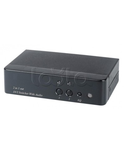 Коммутатор DVI и аудио сигналов SC&T DS02A в Санкт-Петербурге Видеоусилители, Модуляторы, Делители Pintop.ru