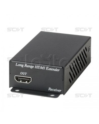 Приёмник HDMI-сигнала по одному кабелю витой пары SC&T HE02ER в Санкт-Петербурге Видеоусилители, Модуляторы, Делители Pintop.ru