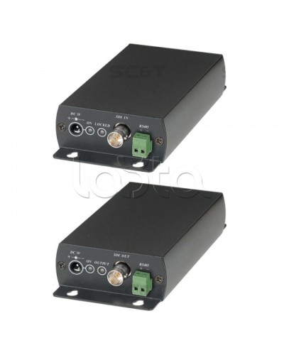 Комплект для передачи HD-SDI и RS485 по одному кабелю витой пары SC&T SDI05A в Санкт-Петербурге Видеоусилители, Модуляторы, Делители Pintop.ru