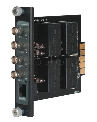 Приемник пассивный 4-х видеосигналов по витой паре, до 600 м SC&T TRP414VH в Санкт-Петербурге Видеоусилители, Модуляторы, Делители Pintop.ru