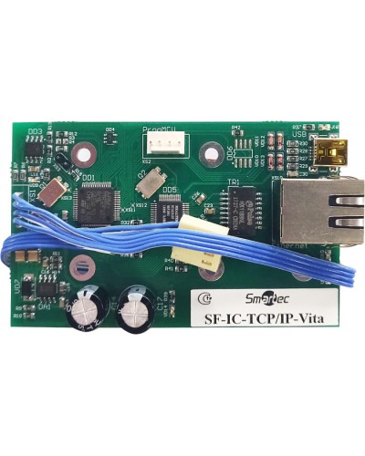 Преобразователь интерфейса RS485 в Ethernet Smartec SF-IC-TCP/IP-Vita в Санкт-Петербурге Адресная система охранно-пожарной радиоканальной сигнализации Smartec Pintop.ru