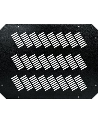 Заглушка проема вентиляторного блока, перфорированная TLK TLK-BLNK-FAN-P-BK в Санкт-Петербурге Полки для шкафов и стоек Pintop.ru