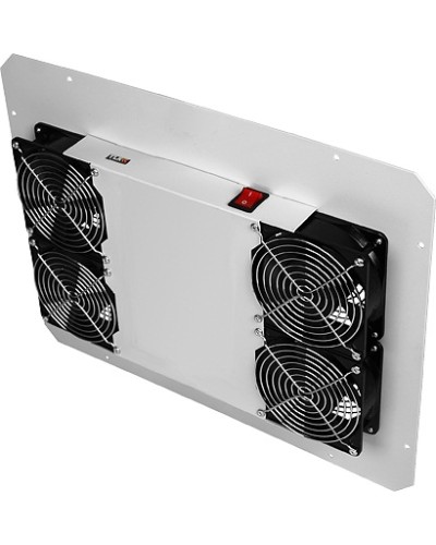 Панель вентиляционная с 4 вентиляторами TLK TLK-FAN4-BK в Санкт-Петербурге Вентиляторные модули Pintop.ru