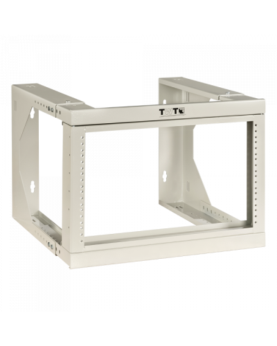 Рама настенная 19, с регулируемой глубиной 461-664 мм, 12U, серая TWT (TWT-FRWAJ-12U-GY) в Санкт-Петербурге Аксессуары для стоек и шкафов Pintop.ru