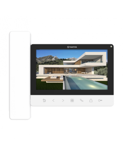 Монитор Tantos LOKI HD SE (White) XL в Санкт-Петербурге Абонентские IP устройства Pintop.ru