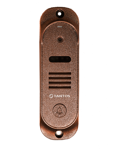 Вызывная видеопанель Tantos Stich HD (медь) в Санкт-Петербурге Вызывные IP панели Pintop.ru