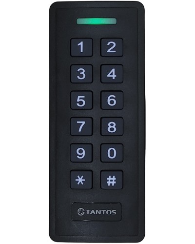 Кодонаборная панель со встроенным считывателем и контроллером Tantos TS-KBD-EMF Plastic в Санкт-Петербурге Системы контроля доступа Pintop.ru