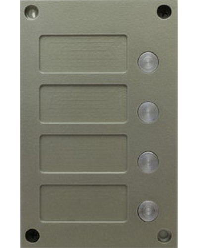 Панель кнопочная Vizit BS-424-4 в Санкт-Петербурге Блоки вызова многоабонентные Pintop.ru