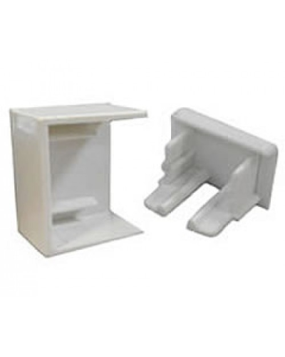 Заглушка 40х16мм (10шт) 700шт. Экопласт 72806-10 в Санкт-Петербурге Аксессуары для кабель-канала Pintop.ru