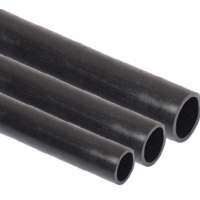 Труба гладкая ПНД тяжелая диам 16 мм, цвет чёрный (3м) Экопласт 23016