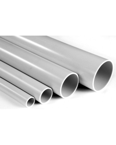 Труба гладкая ПВХ-UF жесткая сверхтяжелая диам 63, атмосферостойкая (3м) Экопласт 32063UF в Санкт-Петербурге Гладкая труба Pintop.ru