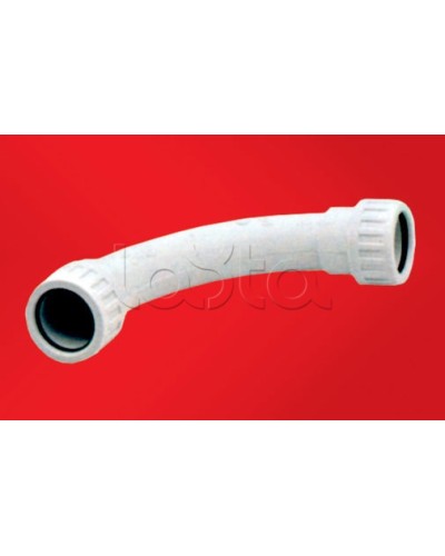 Поворот на 90 труба-труба Экопласт 41920HF в Санкт-Петербурге Аксессуары для труб (ОКЛ) Экопласт Pintop.ru