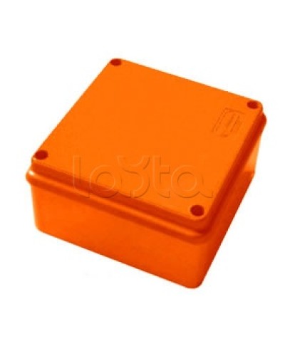 Коробка огнестойкая 100х100х55, 5P, (2,5-16 мм2), без галогена Экопласт 42037HF в Санкт-Петербурге Коробки (ОКЛ) Экопласт Pintop.ru