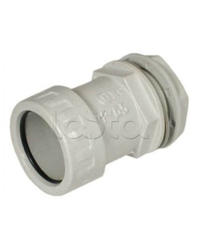 Муфта «труба-коробка» D25 мм Экопласт 42725 в Санкт-Петербурге Аксессуары для труб (ОКЛ) Экопласт Pintop.ru