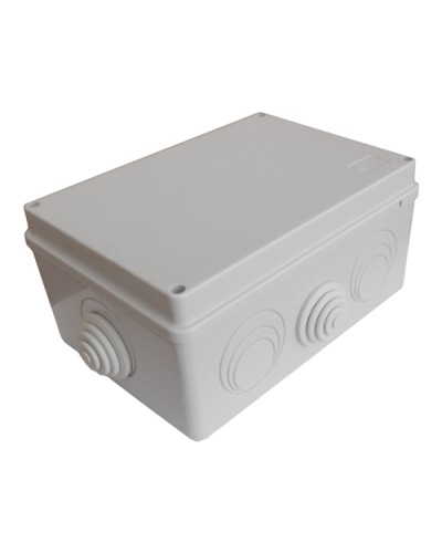 Коробка распаячная 153х110х63 мм, 8 вых Экопласт 44012HF в Санкт-Петербурге Распределительные коробки Pintop.ru