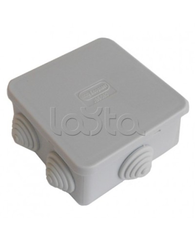 Коробка распределительная о/п 6 вых., IP55 Экопласт (44037) в Санкт-Петербурге Распределительные коробки Pintop.ru