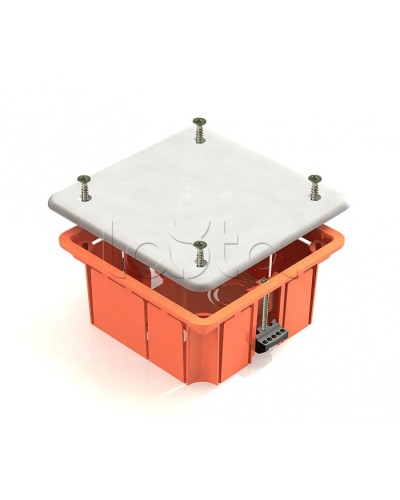 Коробка распаячная для скрытого монтажа 172х96х45мм (70шт) Экопласт 44946 в Санкт-Петербурге Распределительные коробки Pintop.ru