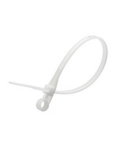 Хомут кабельный 3,5x110 мм с монтажным отверстием Экопласт 45109 в Санкт-Петербурге Стяжки-хомуты Pintop.ru