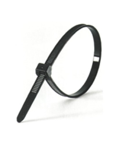 Хомут кабельный 2,5x150 мм, черный (100 шт/уп) Экопласт 45150BL в Санкт-Петербурге Стяжки-хомуты Pintop.ru